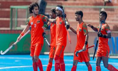 কাজাখস্তানকে হারিয়ে বিশ্বকাপ বাছাইয়ের দৌড়ে বাংলাদেশ