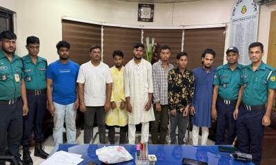 রাজধানীতে আ.লীগের ১২ নেতাকর্মী গ্রেপ্তার