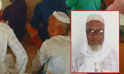 একই মসজিদে পাঁচ দশক ইমামতি করায় সংবর্ধনা প্রদান