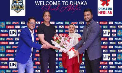 বিপিএল শুরুর আগে ঢাকায় শোয়েব আখতার