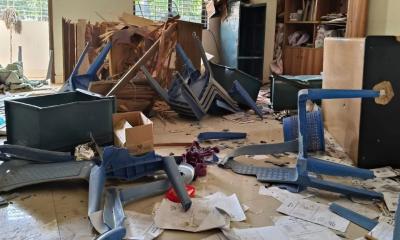 কুষ্টিয়ায় প্রথম আলোর অফিসে ভাঙচুর