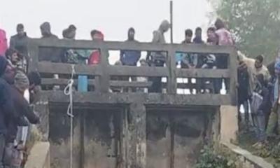 তিস্তা সেচ ক্যানেলের ব্রিজ থেকে যুবকের ঝুলন্ত মরদেহ উদ্ধার