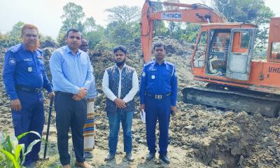 কৃষি জমির মাটি কাটায় দুই ব্যক্তিকে ১ লাখ ২৫ হাজার টাকা অর্থদণ্ড