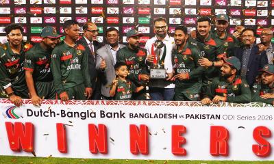 পাকিস্তানকে হারিয়ে সিরিজ জিতল বাংলাদেশ
