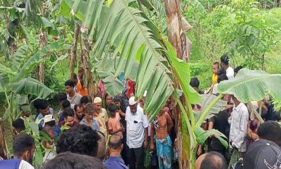 পলাশে কলাবাগানে যুবকের লাশ, শরীরে আঘাতের চিহ্ন
