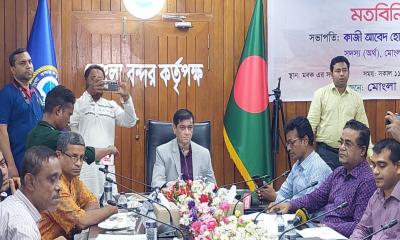 মোংলা বন্দরে লক্ষ্যমাত্রার চেয়ে নীট মুনাফা ৪১ কোটি টাকা বেশি