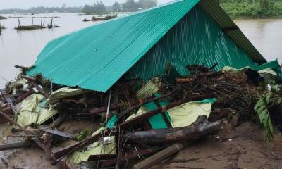 ফেনীতে বন্যা নিয়ন্ত্রণ বাঁধের ৩৬ স্থানে ভাঙন