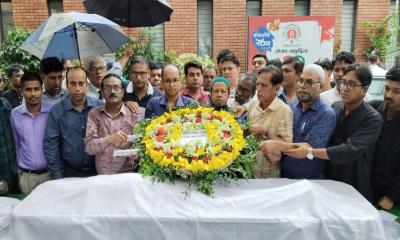 সাংবাদিক সাঈদুর রহমান রিমনের জানাজা অনুষ্ঠিত