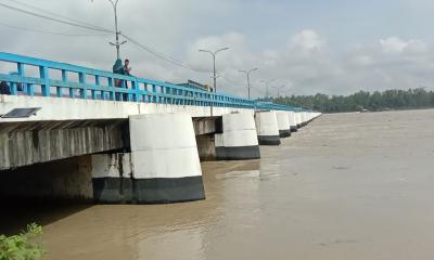 ফের বিপৎসীমার ওপরে তিস্তার পানি, নদীপাড়ে বন্যা আতঙ্ক