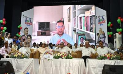 মানুষ কংসরূপী ফ্যাসিস্টের কবল থেকে মুক্ত হয়েছে: তারেক রহমান