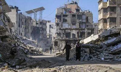 যুদ্ধবিরতির মধ্যেও গাজায় হামলা