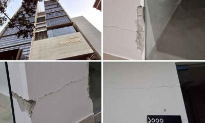 সচিবালয়ের নতুন ভবনে ফাটল, ভূমিকম্প আতঙ্কে কর্মকর্তা-কর্মচারীরা