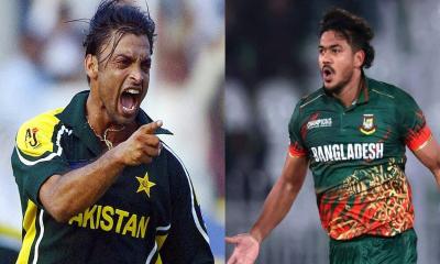 তাসকিন আমার গতির রেকর্ড ভেঙে দিক: শোয়েব আখতার