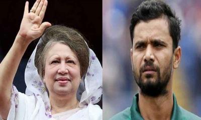 খালেদা জিয়ার অবদান দেশের মানুষ মনে রাখবে: মাশরাফি