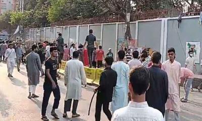 চট্টগ্রামে ‘গুপ্ত’ লেখা নিয়ে দুই গ্রুপের সংঘর্ষ