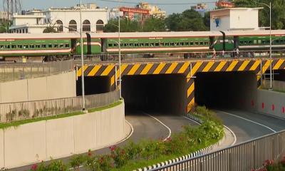 যানবাহন চলাচলের জন্য চালু হলো টিটিপাড়া আন্ডারপাস