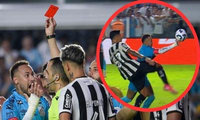 হাত দিয়ে গোল করে লালকার্ড পেলেন নেইমার