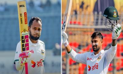 মুশফিক-লিটনের সেঞ্চুরি ও রেকর্ড জুটিতে বাংলাদেশের ৪৭৬