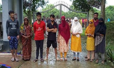গাংনী সীমান্ত দিয়ে ১৮ জনকে বিএসএফের পুশ ইন