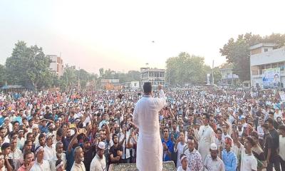 বাঞ্ছারামপুরে ধানের শীষের প্রার্থী দেয়ার আহবান