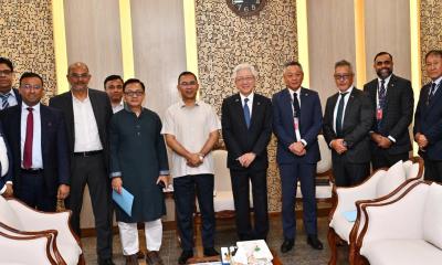 প্রধানমন্ত্রীর সঙ্গে টয়োটা তুশো করপোরেশনের প্রতিনিধিদলের সাক্ষাৎ