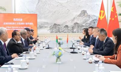 বিএনপি প্রতিনিধিদলের সঙ্গে চীনের শীর্ষ নেতৃত্বের দ্বিপাক্ষিক সভা