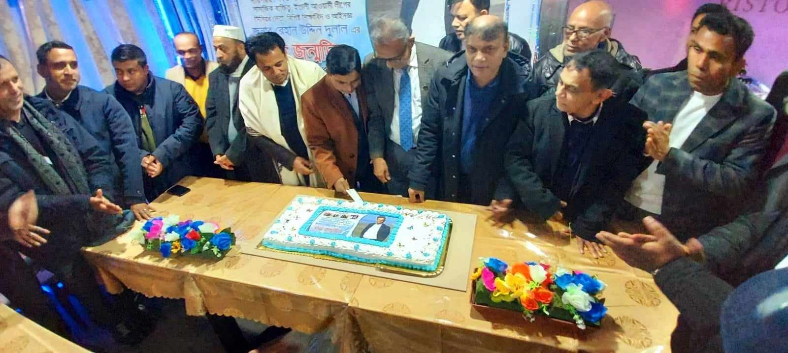 প্রবাসী মাটিতে রেহান উদ্দিন দুলালের জন্মদিন পালন